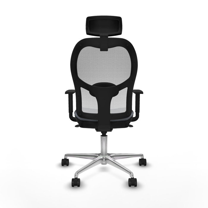 Piqueras y Crespo Chaise de Bureau avec Appui-tête Jorquera Gris