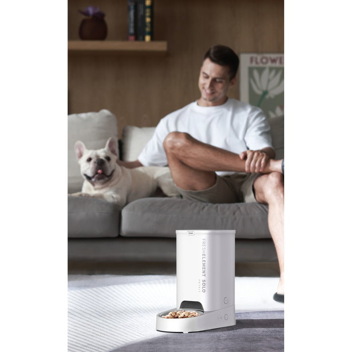 Petkit Fresh Element SOLO New - White (P570a) distributeur automatique intelligent Petkit Fresh Element SOLO New - White (P570a) distributeur automatique intelligent