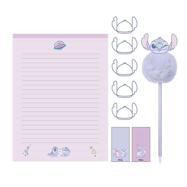 Cerdá Set de Papeterie Stitch 15.0 x 21.0 x 3.5 cm - Âge Recommandé: 3 ans, Couleur: Violet Cerdá Set de Papeterie Stitch 15.0 x 21.0 x 3.5 cm - Âge Recommandé: 3 ans, Couleur: Violet