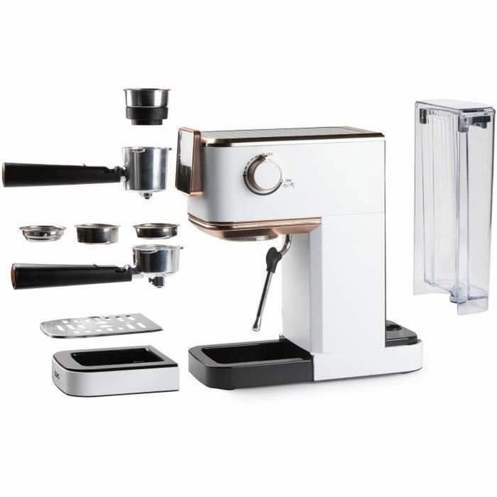 Domo Machine à expresso 3 en 1 DO746K Blanc et Rose