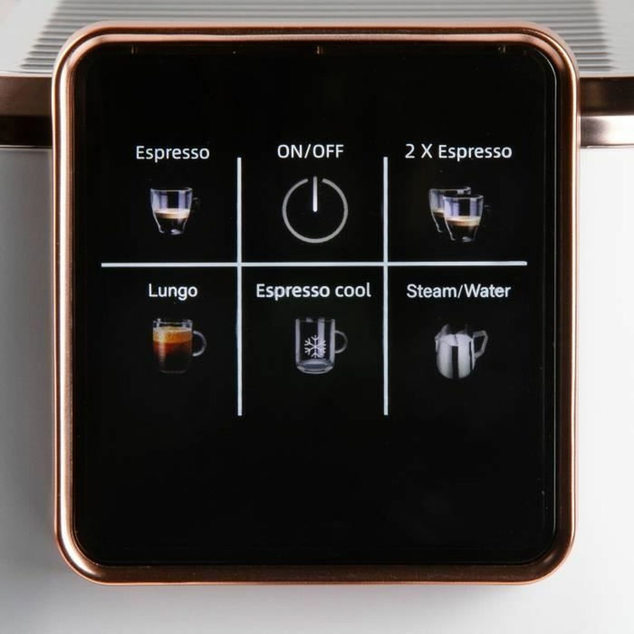 Domo Machine à expresso 3 en 1 DO746K Blanc et Rose