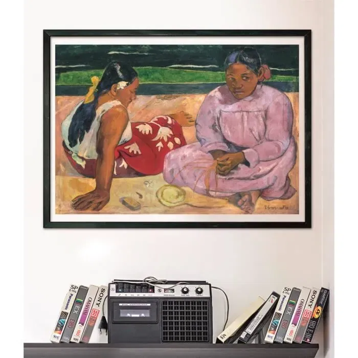 Clementoni - Puzzle 1000 pièces Gauguin 'Femmes de Tahiti' - Compact avec poster - 70 x 50 cm Clementoni - Puzzle 1000 pièces Gauguin 'Femmes de Tahiti' - Compact avec poster - 70 x 50 cm