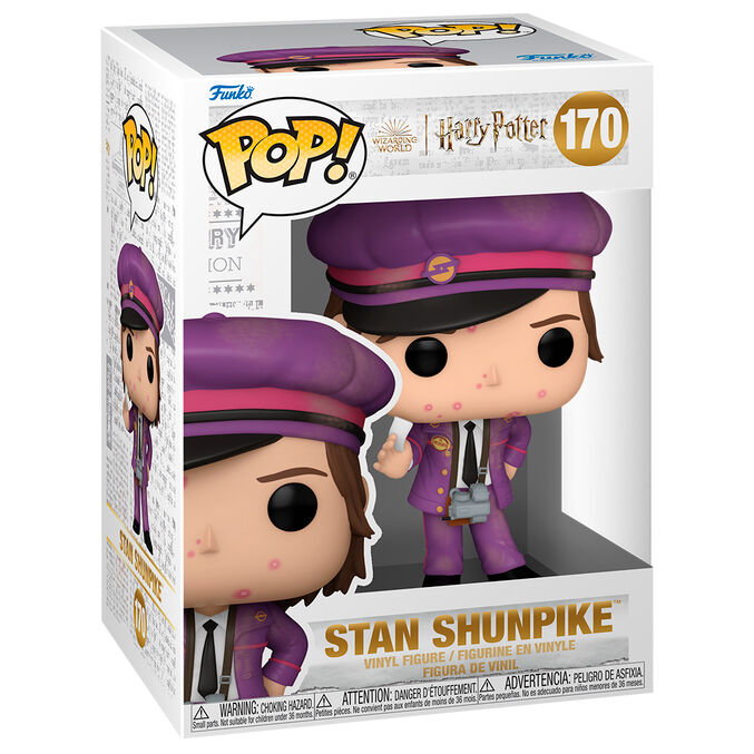 FUNKO - Pop! Harry Potter et le Prisonnier d'Azkaban - Stan Shunpike - Figurine Vinyle Collectible - 9 cm FUNKO - Pop! Harry Potter et le Prisonnier d'Azkaban - Stan Shunpike - Figurine Vinyle Collectible - 9 cm