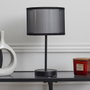 Home Deco Factory Lampe de table à double écran LOUNGE