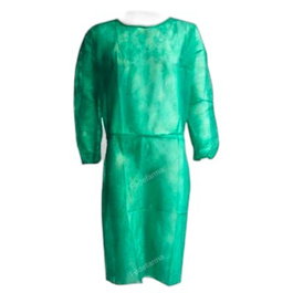 FLEMING Blouses chirurgicales jetables vertes, lot de 10