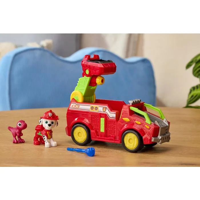 Paw Patrol Véhicule + Figurine Marcus - La Pat' Patrouille - Le Film Mission Dino Paw Patrol Véhicule + Figurine Marcus - La Pat' Patrouille - Le Film Mission Dino