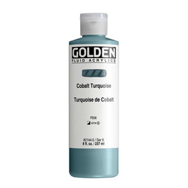 Golden Couleurs Acryliques Fluides Turquoise Cobalt 237 ml
