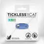 Tickless MINI CAT Répulsif ultrason contre les tiques et puces pour chat - Protection antiparasitaire portable - Coloris Greek Blue