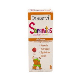 Drasanvi Sananitos Défenses Immunitaires 150 ml – Complément Alimentaire Enfants Vitamines C B6 B12 Zinc