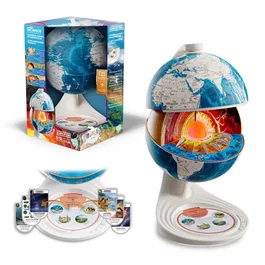 Canal Toys COS 003 - Globe d'Exploration Interactif 3D avec Cartes Éducatives So Science