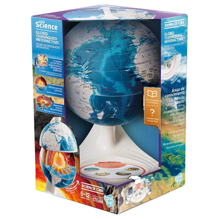 Canal Toys So Science Globe d'exploration interactif 3D