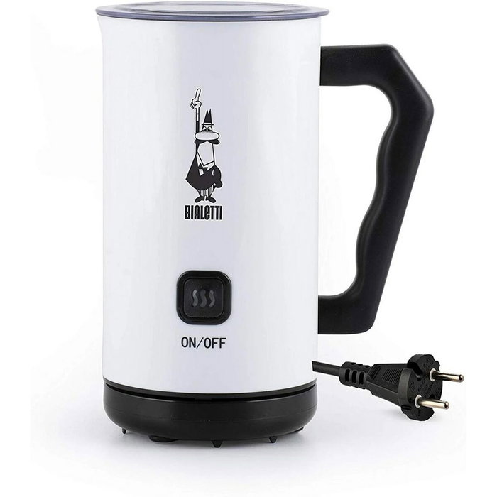 Bialetti MKF02 Mousseur à lait électrique - 300 ml - Blanc Bialetti MKF02 Mousseur à lait électrique - 300 ml - Blanc
