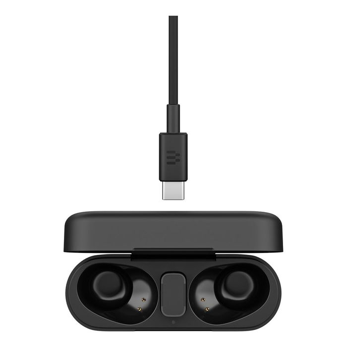 EPOS Adapt E1 - Écouteurs True Wireless Noir avec Réduction de Bruit Hybride, Bluetooth 5.3, Certifiés Microsoft Teams, IPX5, Boîtier de Charge USB-C