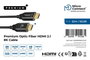 MicroConnect Câble HDMI 2.1 Fibre Optique Actif 8K 60Hz 48Gbps pour Longue Distance 20 mètres, Support 4K, HDR, eARC, HDCP 2.2