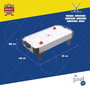 TACHAN Jeu de Hockey sur Table avec Alimentation Électrique et Air, 81 x 42 x 22 cm, Modèle R.Hg278A - Multilingue