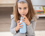 KioKids Gourde Isotherme Bébé 350 ml Acier Inoxydable Sans BPA, Bleue