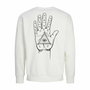 Sweat sans capuche homme Jack & Jones Jjmystic Blanc Marron