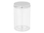 KINVARA Lot de 36 Bocaux PET 1 L avec Couvercle Aluminium