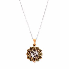 Alex And Ani Collier Aquario Bicolore Doré 45cm