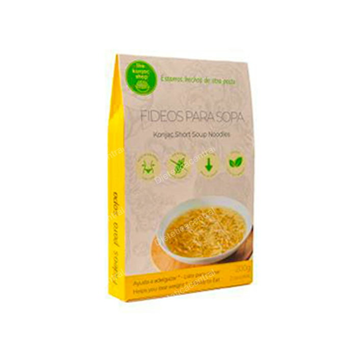 THE KONJAC SHOP Fideos Konjac pour soupe 200g THE KONJAC SHOP Fideos Konjac pour soupe 200g