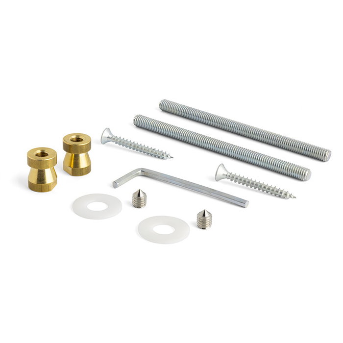 SYSTEM C250 Manillon à encastrer Metis, longueur 278 mm, chromé satiné, finition nickel satiné SYSTEM C250 Manillon à encastrer Metis, longueur 278 mm, chromé satiné, finition nickel satiné