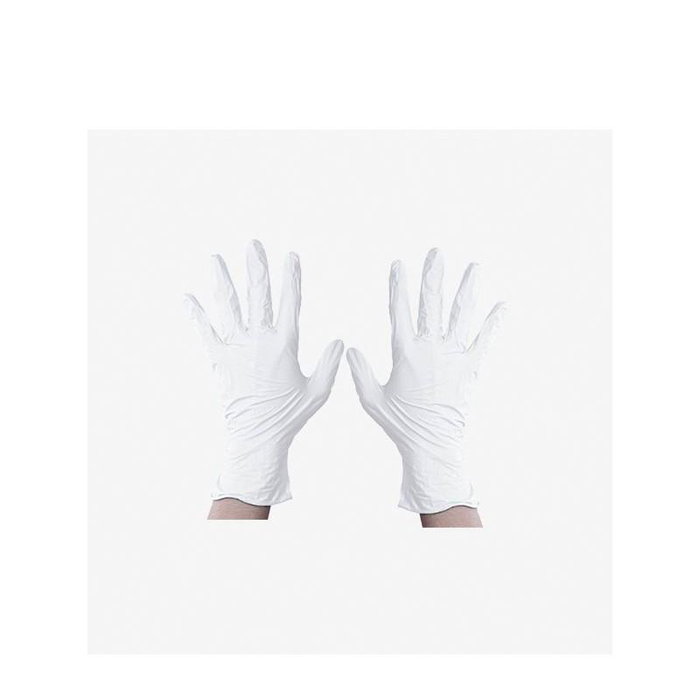 Bifull Gants jetables en latex blanc 5 gramos qualité AQL 1.5 - Taille M - Lot de 100 unités Bifull Gants jetables en latex blanc 5 gramos qualité AQL 1.5 - Taille M - Lot de 100 unités