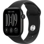Apple Watch Series 12 GPS + Cellular - 42mm - Boîtier Black Aluminium - Bracelet Black Sport Band - S/M