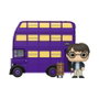 Funko Pop! Rides Super Deluxe Harry Potter avec Knight Bus - Figurine de collection officielle Warner Bros - Réf. 76855