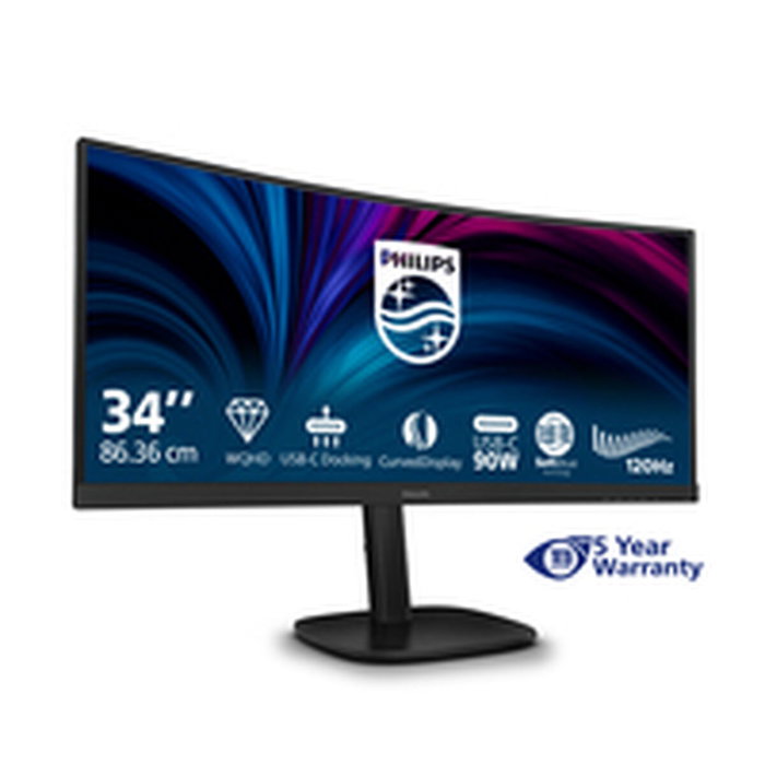 Philips 34B2U3600C/00 Moniteur B-line 34'' Courbe WQHD USB-C KVM Philips 34B2U3600C/00 Moniteur B-line 34'' Courbe WQHD USB-C KVM