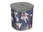 PINCELLO HUCHA PLASTICO CUADRADA SURT 2 ASTRONAUTA Gris