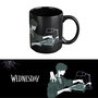 ERIK Tasse Wednesday Addams 350ml en céramique - Résiste au lave-vaisselle et micro-ondes