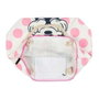 Disney Sac de Plage Dots Minnie pour Piscine ou Voyage avec Compartiment Fermé à Fermeture Éclair, 37 x 52 x 17 cm