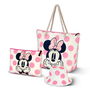 Sac de plage Minnie Mouse Rose