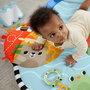 Fisher-Price - Tapis d'éveil et de jeux 3 en 1 avec barre de jeu et miroir, bébé dès la naissance