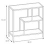 Home Deco Factory Estantería Edison 80x30x79 cm