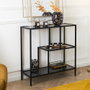 Home Deco Factory Estantería Edison 80x30x79 cm