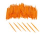 Innspiro Bâtonnets plats en bois orange 65 mm, 250 unités