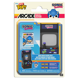FUNKO Figure Bitty POP Arcade - Sonic the Hedgehog (Sonic) dans étui acrylique - 2,3 cm