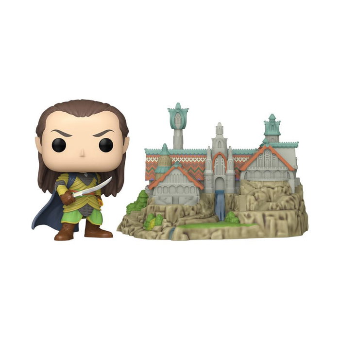 Funko POP! Town Elrond & Rivendell - Le Seigneur des Anneaux