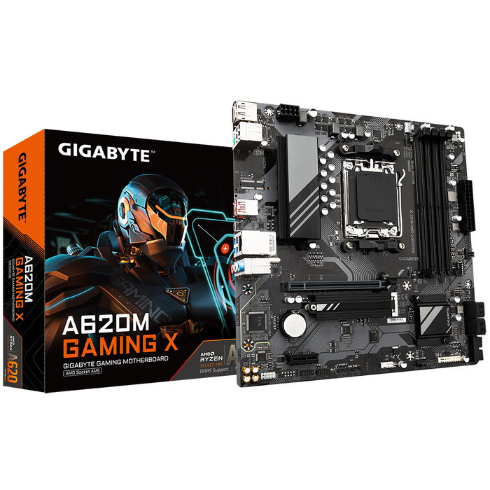 Gigabyte A620 M Gaming X Carte mère micro ATX Socket AM5 DDR5 AMD Ryzen 7000 Gigabyte A620 M Gaming X Carte mère micro ATX Socket AM5 DDR5 AMD Ryzen 7000