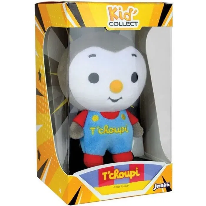 Jemini Peluche Kid'collect T'choupi à Collectionner 13 cm - Personnage Emblématique