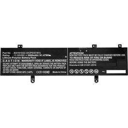 CoreParts Batterie pour ordinateur portable Asus, 41.47Wh, 11.52V, 3600mAh, Noir