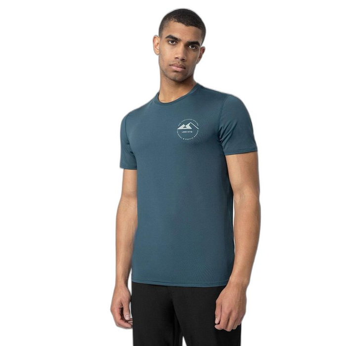 T shirt à manches courtes 4F Fnk M210 Bleu foncé M