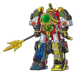Playmates Power Rangers Thunder Megazord avec Épée de Puissance Mega, 28 cm