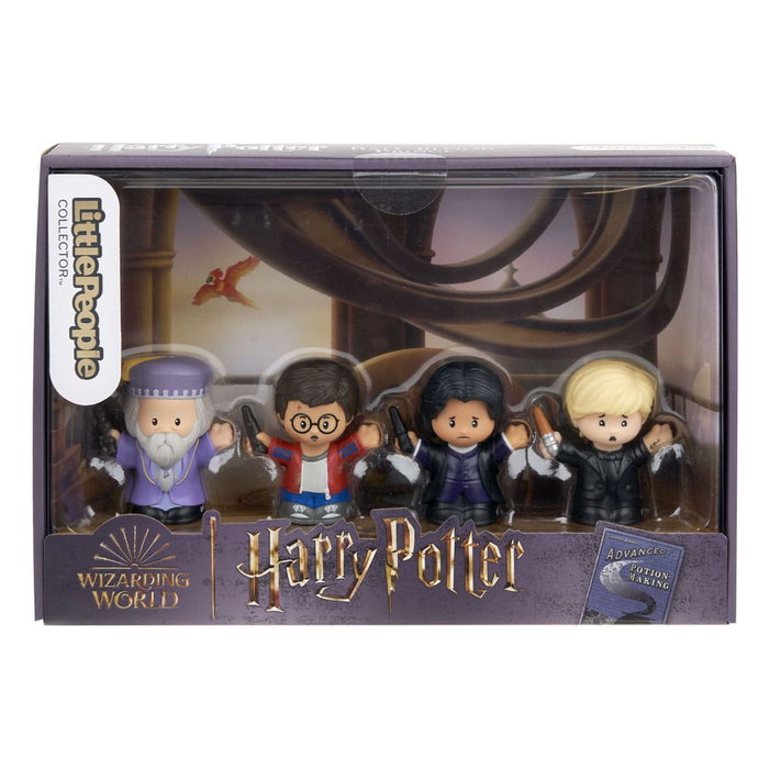 Mattel Harry Potter et le Prince de sang-mêlé pack 4 minifigurines Little People Collector 7 cm