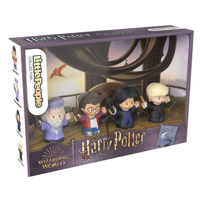 Mattel Harry Potter et le Prince de sang-mêlé pack 4 minifigurines Little People Collector 7 cm