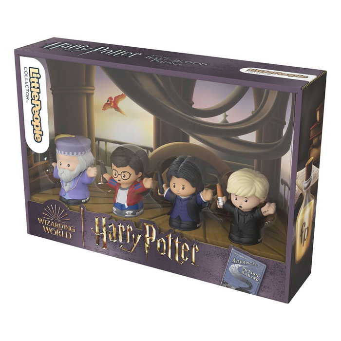 Mattel Harry Potter et le Prince de sang-mêlé pack 4 minifigurines Little People Collector 7 cm
