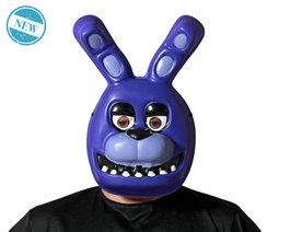 atosa Masque de lapin violet au design fantastique pour déguisement