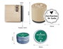 Innspiro Kit 4 Tampons Bois Woodies Boda Invitación Formal et Encre Vert Foncé