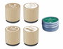 Innspiro Kit 4 Tampons Bois Woodies Boda Invitación Formal et Encre Vert Foncé
